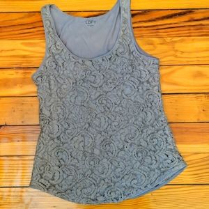Lace tank top